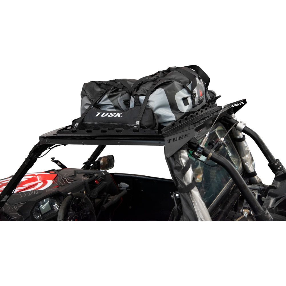 Tusk UTV Force Aluminum Roof Roof with Tusk UTV Cargo Rack - Roof