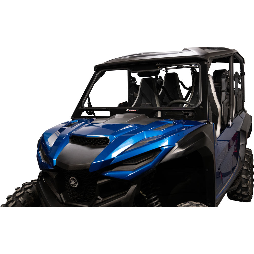 Tusk UTV Full Glass Windshield with 12’’ Windshield Wiper| Yamaha Wolverine RMAX2/RMAX4 - Glass Front Windshield