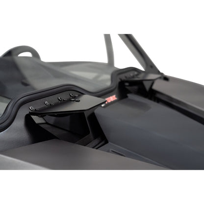 Tusk UTV Full Glass Windshield with 16’’ Windshield Wiper | 24+ Polaris XP/XP4 1000 - Glass Front Windshield