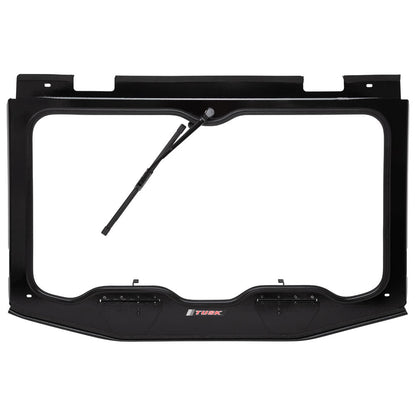 Tusk UTV Full Glass Windshield with 16’’ Windshield Wiper | 24+ Polaris XP/XP4 1000 - Glass Front Windshield