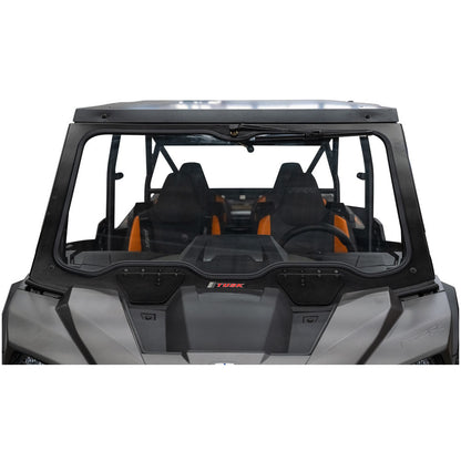 Tusk UTV Full Glass Windshield with 16’’ Windshield Wiper | 24+ Polaris XP/XP4 1000 - Glass Front Windshield