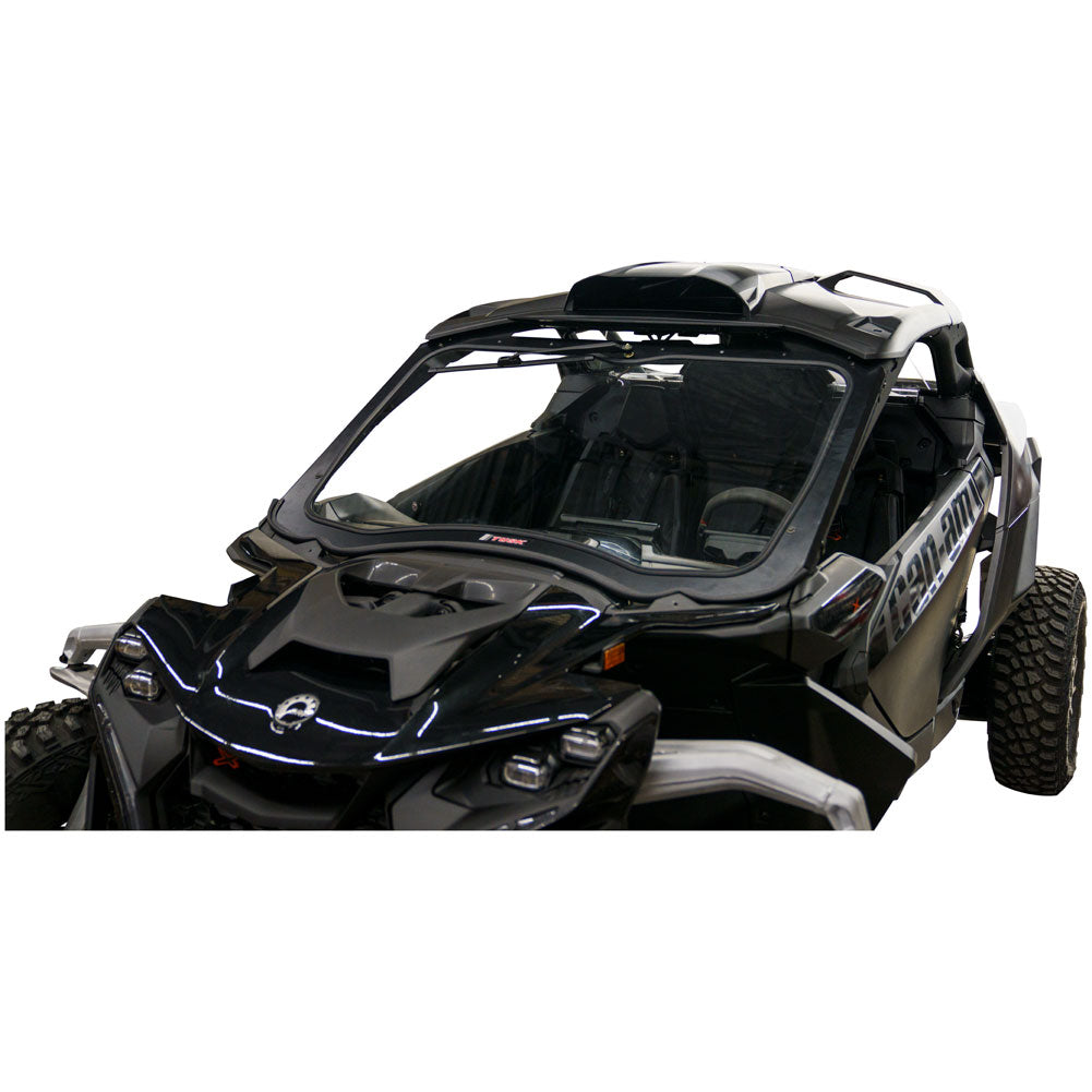 Tusk UTV Full Glass Windshield with 16’’ Windshield Wiper | Can-Am Maverick R - Glass Front Windshield
