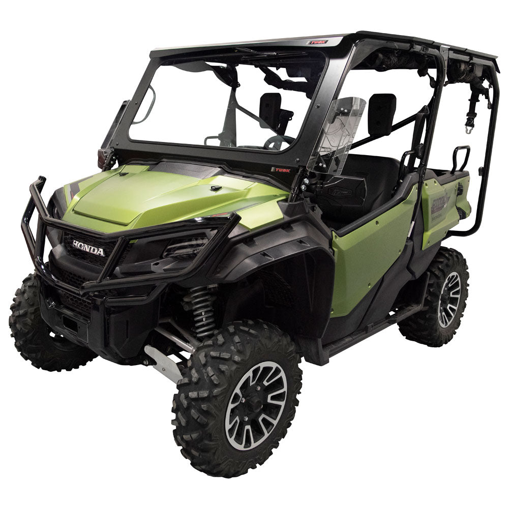 Tusk UTV Full Glass Windshield with 16’’ Windshield Wiper - Honda Pioneer - Glass Front Windshield