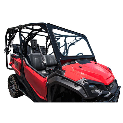 Tusk UTV Full Glass Windshield with 16’’ Windshield Wiper - Honda Pioneer - Glass Front Windshield