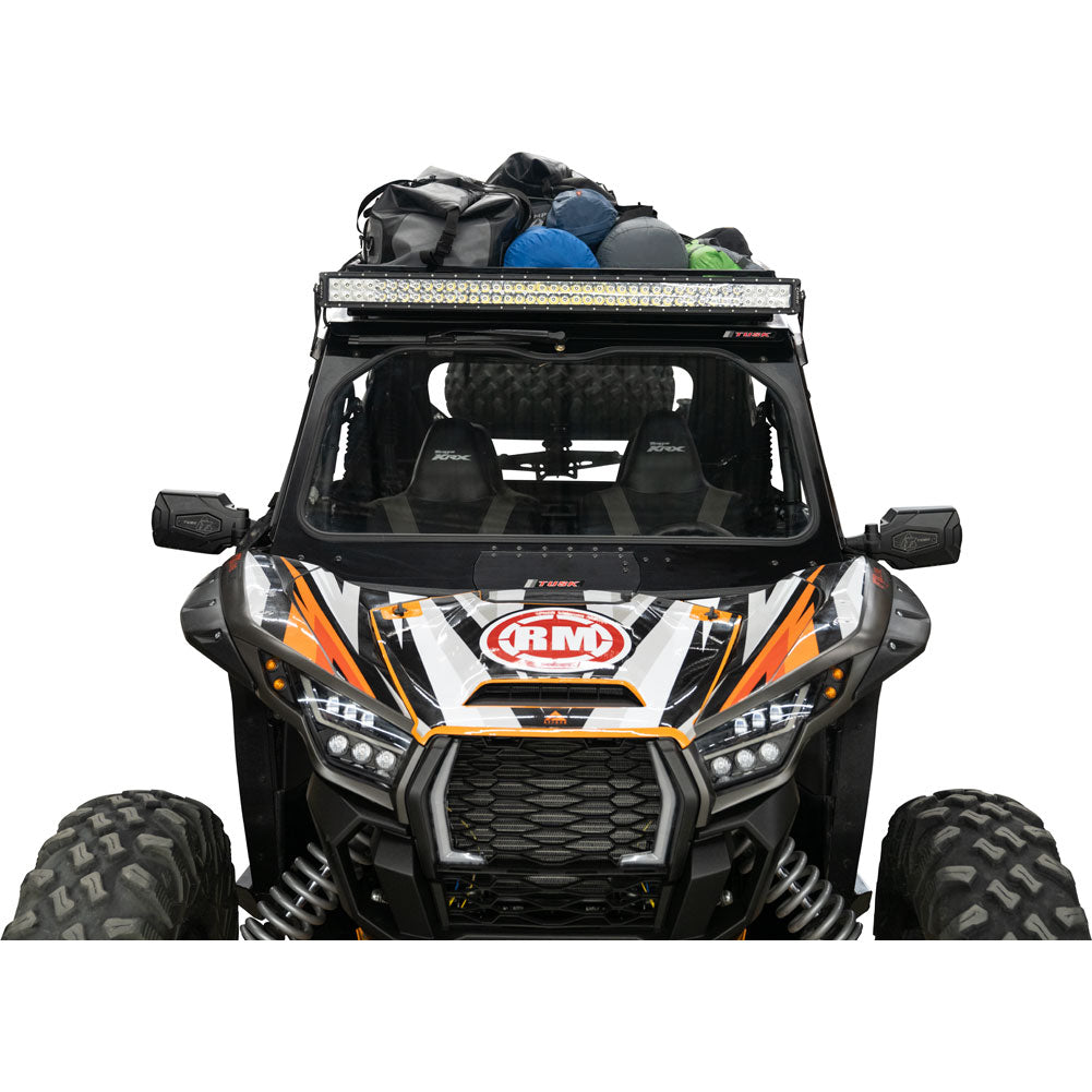 Tusk UTV Full Glass Windshield with 16’’ Windshield Wiper - Kawasaki KRX - Glass Front Windshield