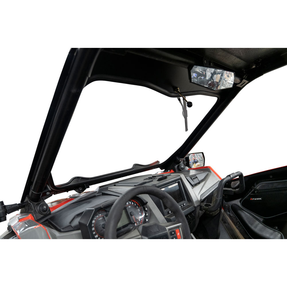 Tusk UTV Full Glass Windshield with 16’’ Windshield Wiper| Polaris RZR Pro XP - Glass Front Windshield
