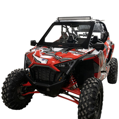 Tusk UTV Full Glass Windshield with 16’’ Windshield Wiper| Polaris RZR Pro XP - Glass Front Windshield