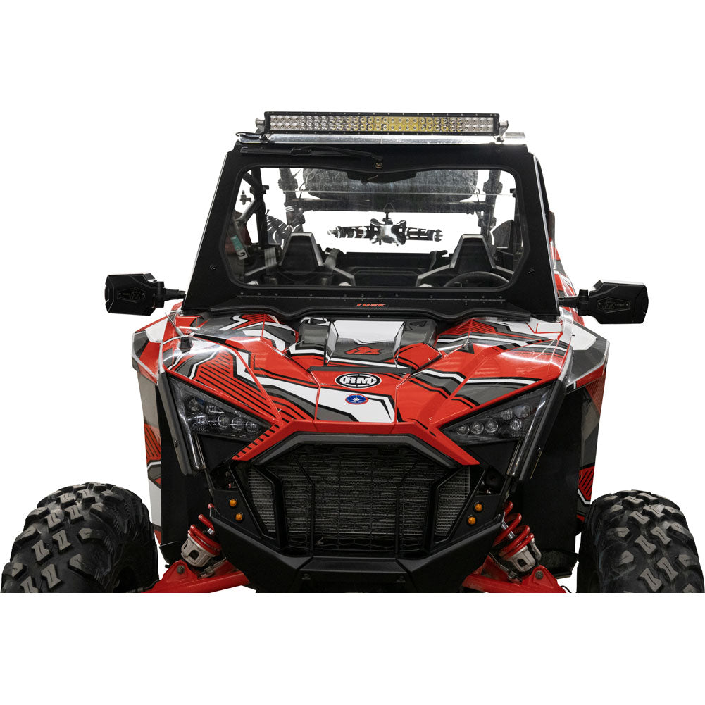 Tusk UTV Full Glass Windshield with 16’’ Windshield Wiper| Polaris RZR Pro XP - Glass Front Windshield
