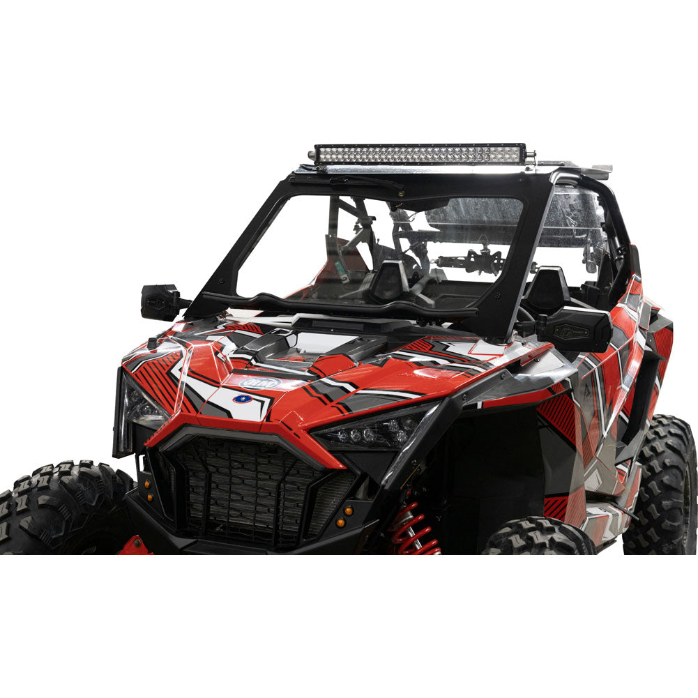 Tusk UTV Full Glass Windshield with 16’’ Windshield Wiper| Polaris RZR Pro XP - Glass Front Windshield