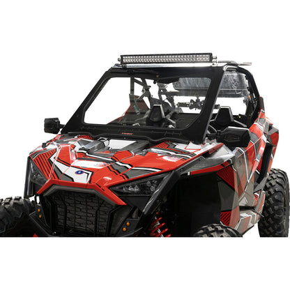 Tusk UTV Full Glass Windshield with 16’’ Windshield Wiper| Polaris RZR Pro XP - Glass Front Windshield