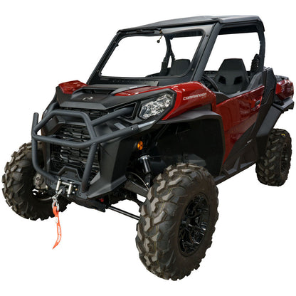 Tusk UTV Full Glass Windshield With Vent and 12’’ Windshield Wiper | Can Am Commander / Can Am Maverick - Glass Front