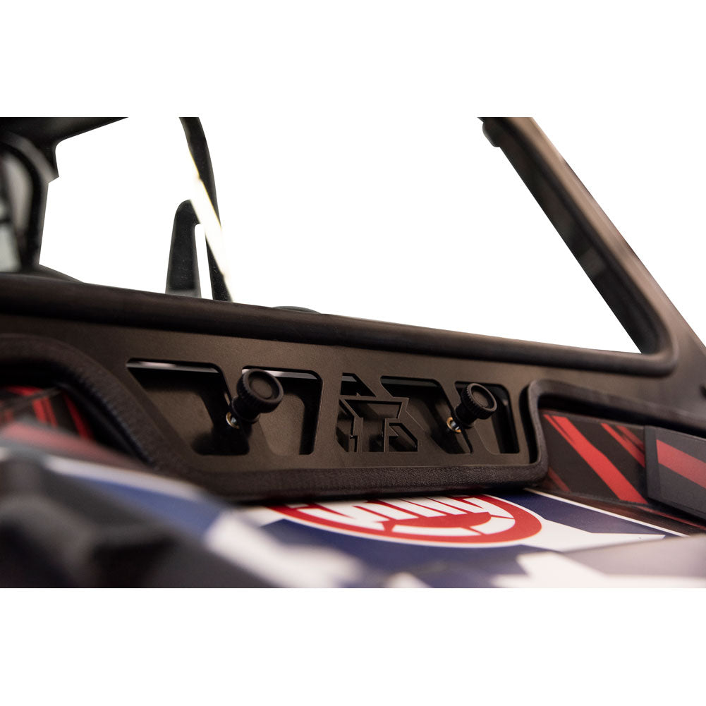 Tusk UTV Full Glass Windshield With Vent and 12’’ Windshield Wiper - Polaris RZR XP - Glass Front Windshield