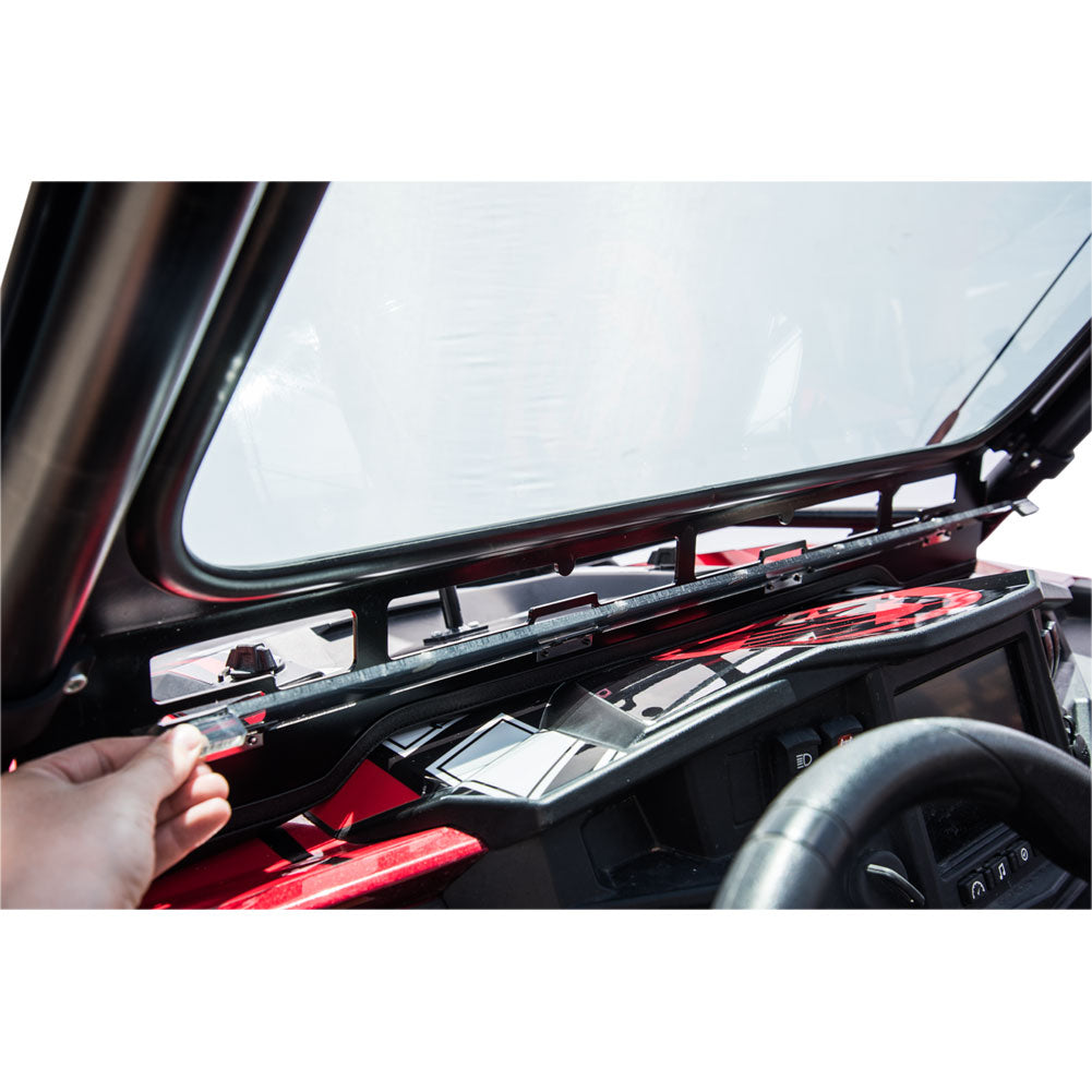 Tusk UTV Full Glass Windshield With Vent and 12’’ Windshield Wiper - Polaris RZR 900 Trail / Polaris RZR XP 1000