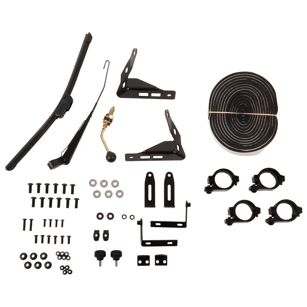 Tusk UTV Full Glass Windshield With Vent and 16’’ Windshield Wiper| Can-Am Maverick X3 - Glass Front Windshield