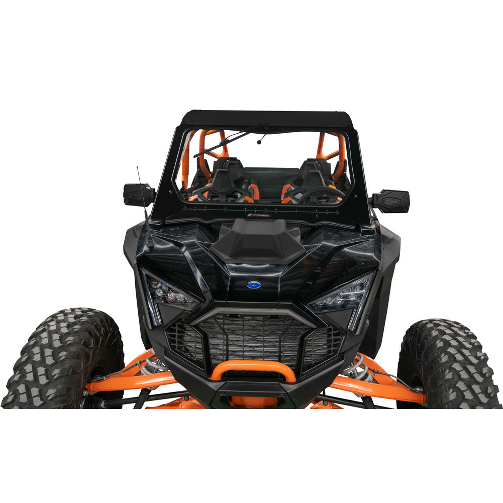 Tusk UTV Full Glass Windshield With Vent and 16’’ Windshield Wiper - Polaris RZR Pro R - Glass Front Windshield