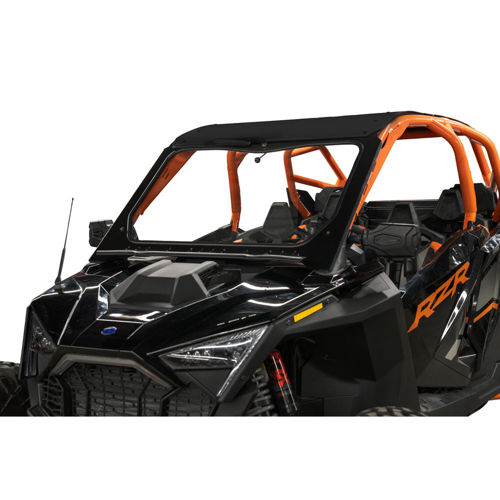 Tusk UTV Full Glass Windshield With Vent and 16’’ Windshield Wiper - Polaris RZR Pro R - Glass Front Windshield