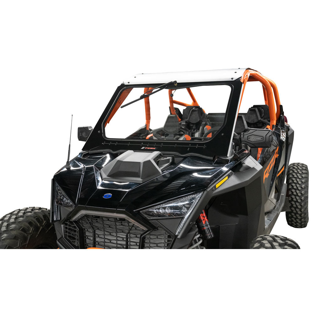Tusk UTV Full Glass Windshield With Vent and 16’’ Windshield Wiper - Polaris RZR Pro R - Glass Front Windshield