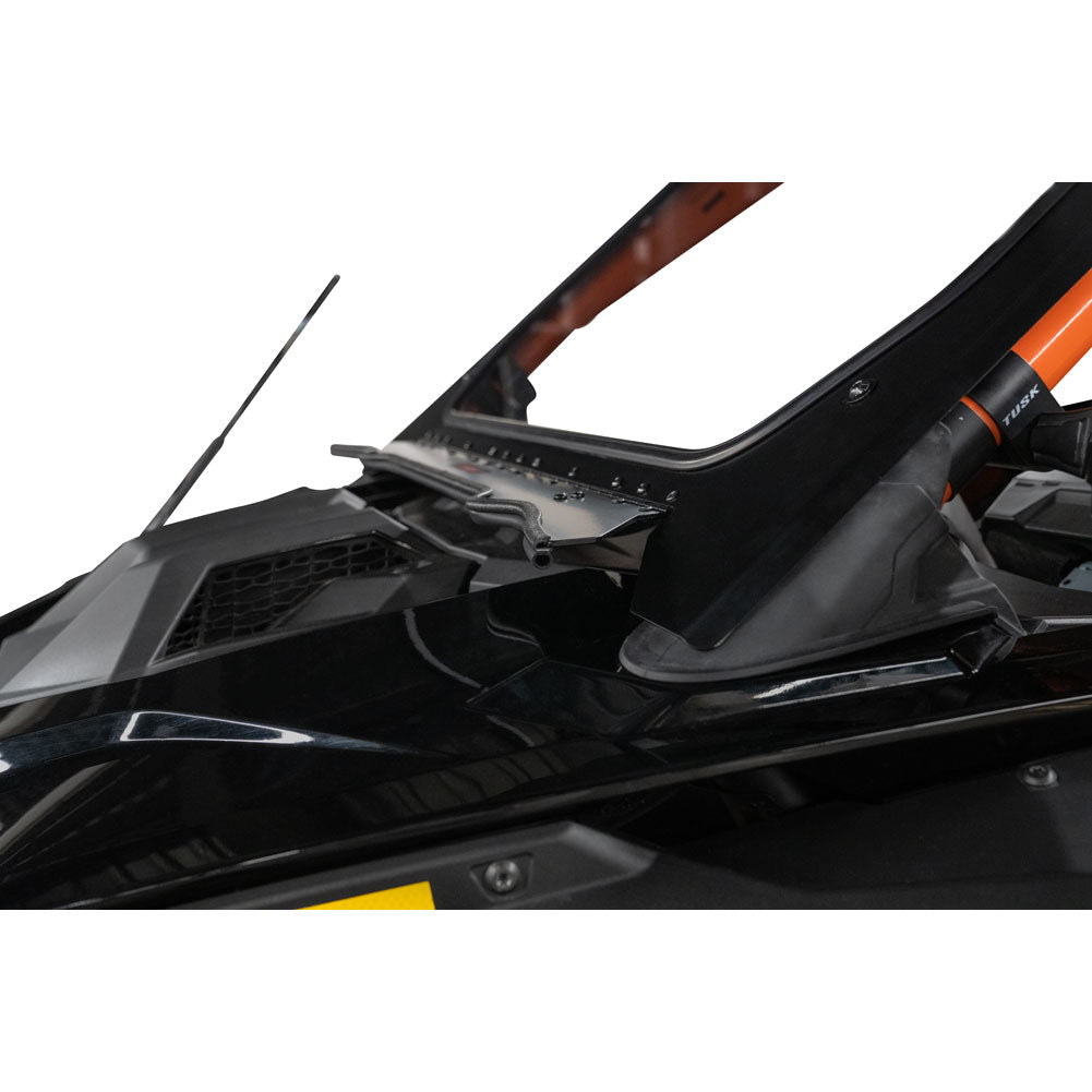 Tusk UTV Full Glass Windshield With Vent and 16’’ Windshield Wiper - Polaris RZR Pro R - Glass Front Windshield