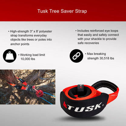 Tusk UTV Kinetic Recovery Kit