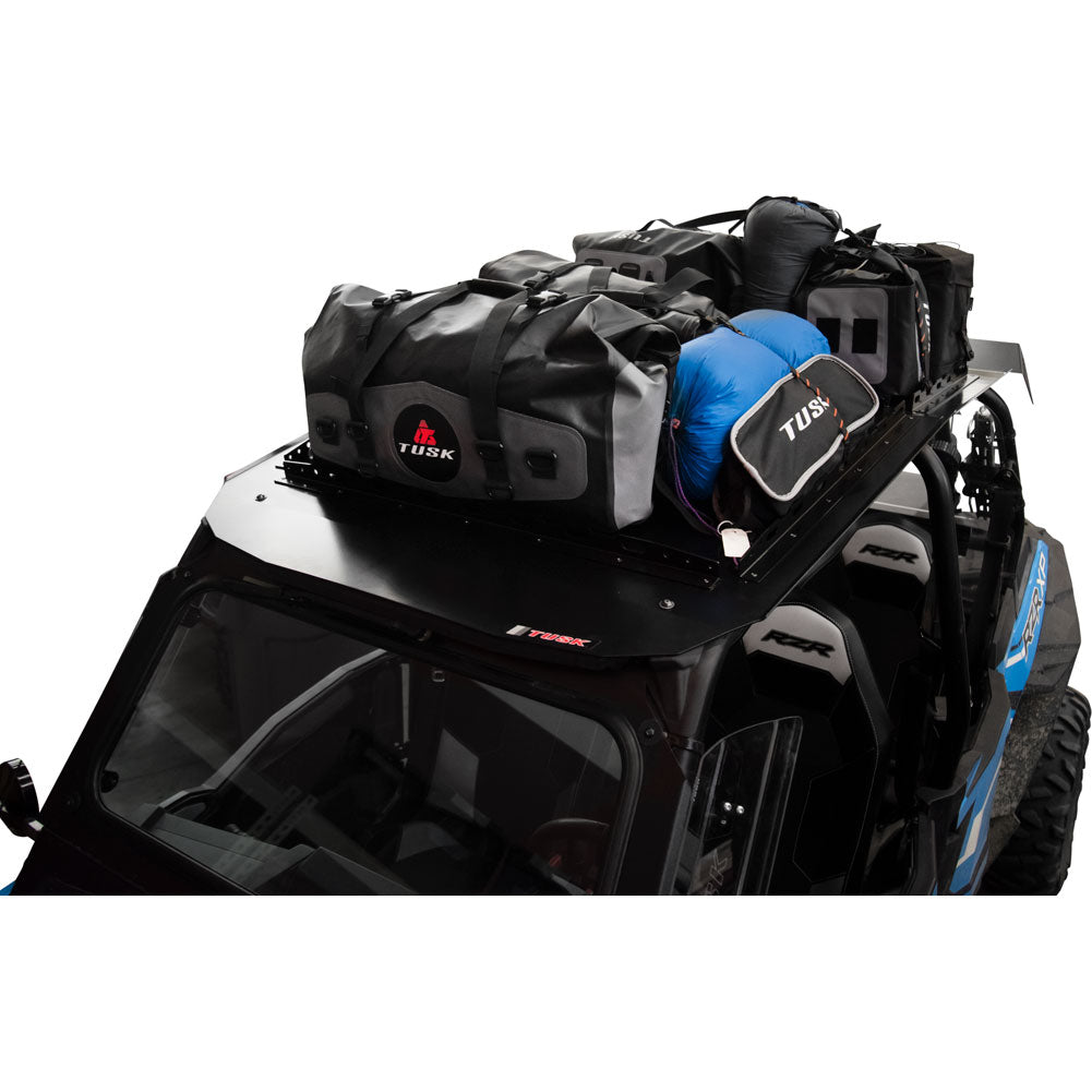 Tusk UTV Profile Aluminum Roof with Tusk UTV Cargo Rack - Roof