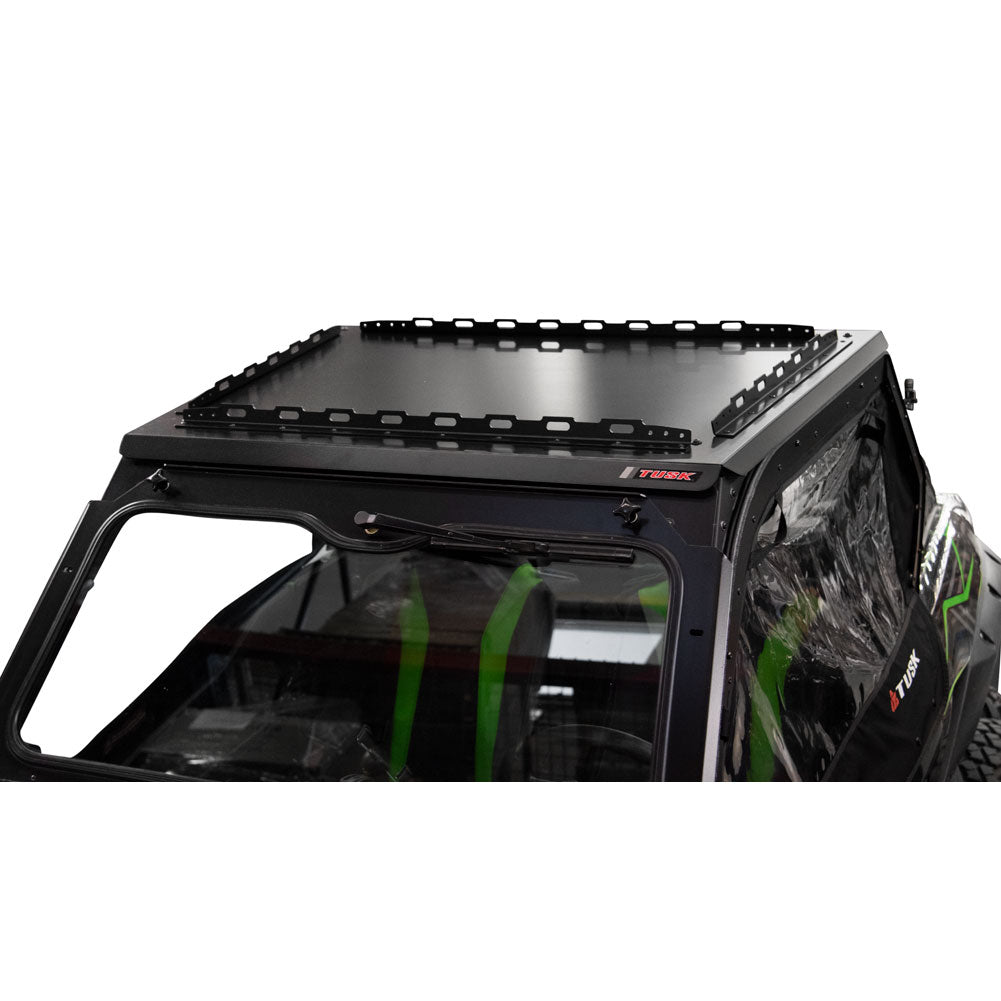Tusk UTV Profile Aluminum Roof with Tusk UTV Cargo Rack - Roof