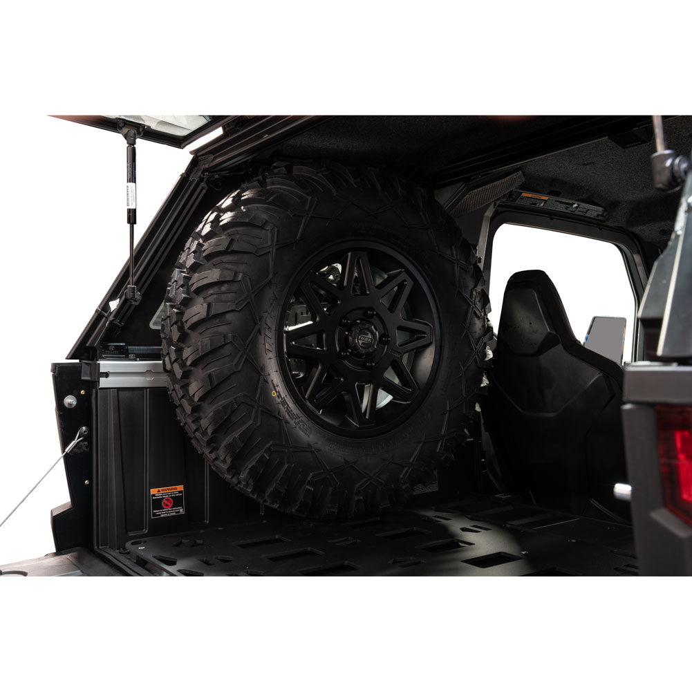 Tusk UTV Spare Tire Carrier - Xpedition - Spare Tire Mounts