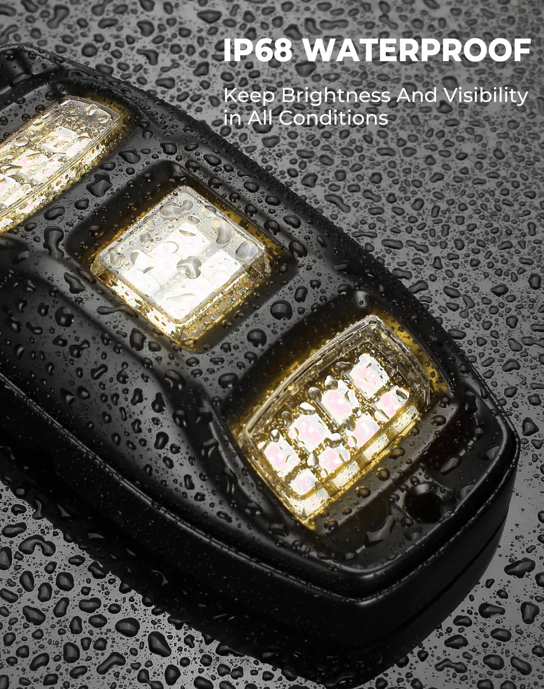 Universal 8 Pods RGB Rock Light Kit For UTV ATV Jeep Truck SUV Car