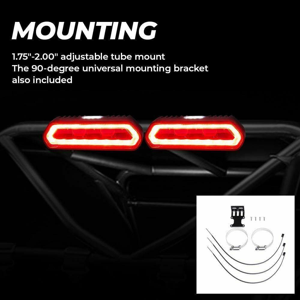 Universal Roll Bar Tail Light For RZR Ranger Maverick X3