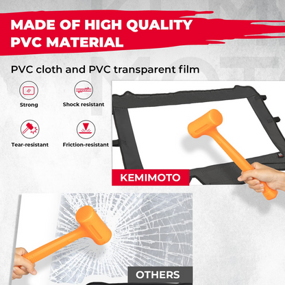 Upgrate UTV Front Soft Clear Windshield for Polaris RZR XP 1000/ XP 4 1000