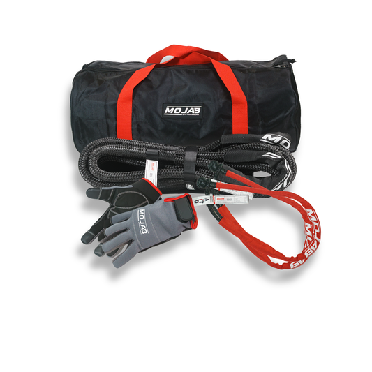 UTV/ATV Essential Recovery Kit (4 items + 3 storage bags+ 1 Velcro tape) *Lifetime Warranty - Recovery Kit