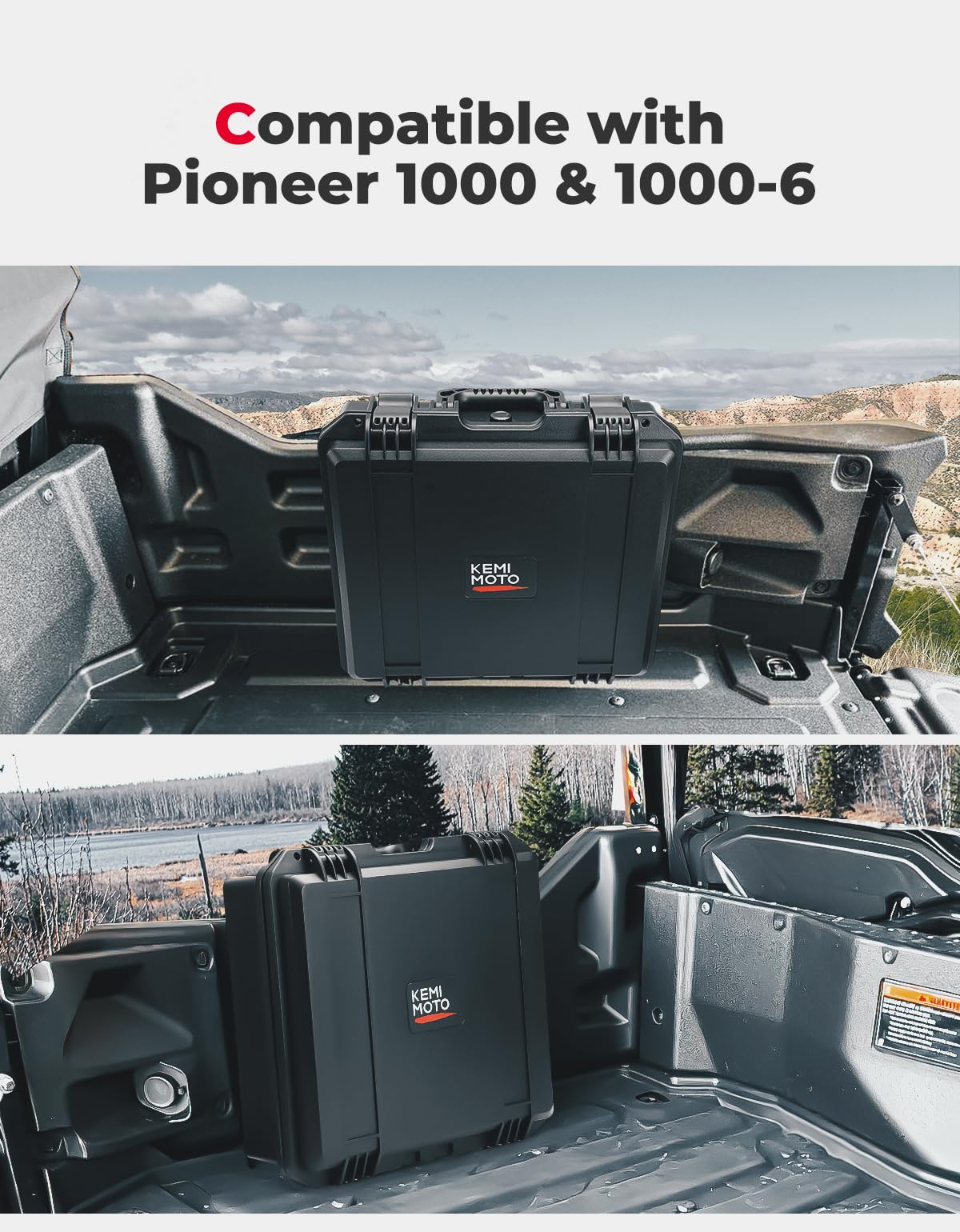 UTV DIY Tool Box Tool Case Box For Pioneer 1000 1000-6