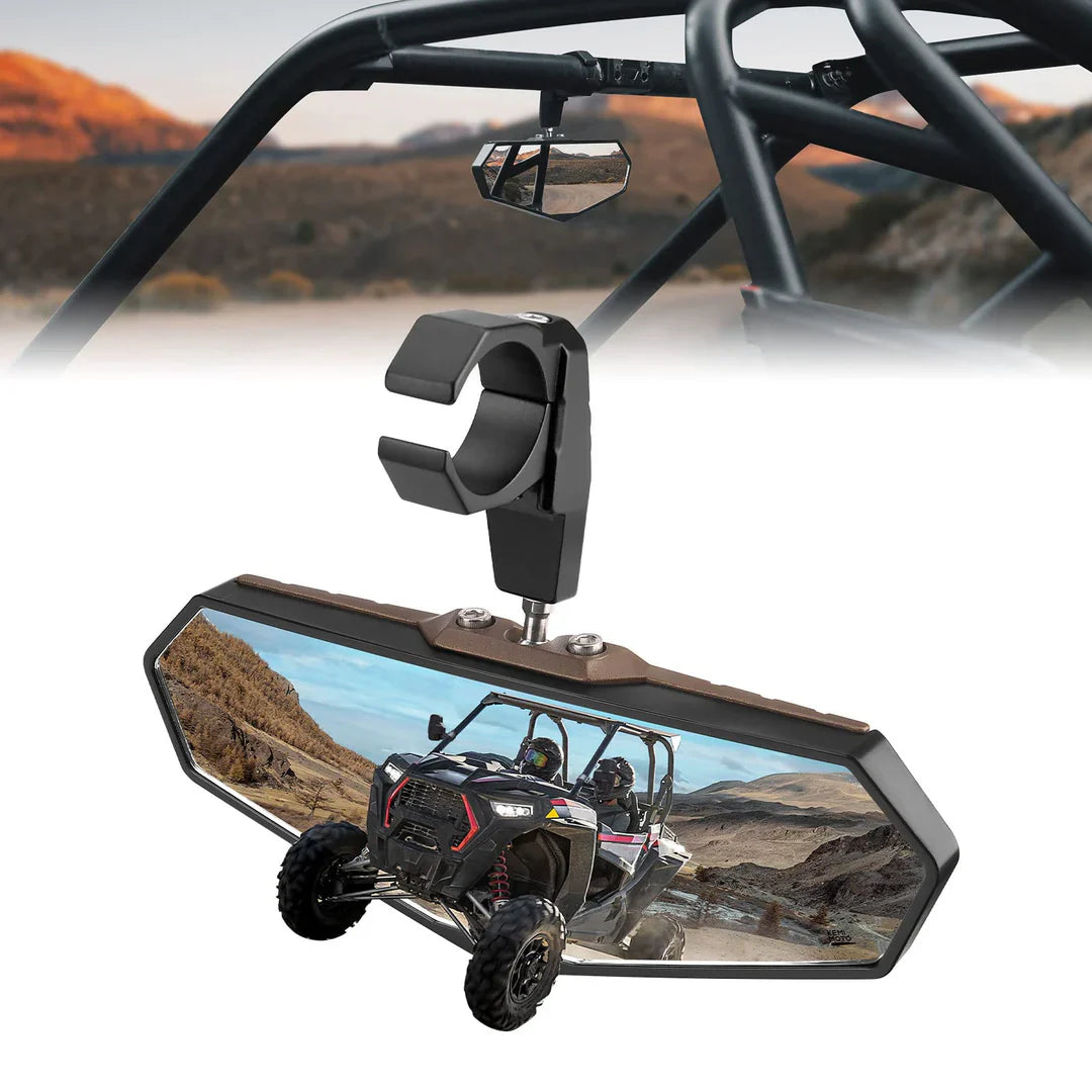 UTV Rear View Mirror for 1.6’’-2’’ Roll Bar Cages