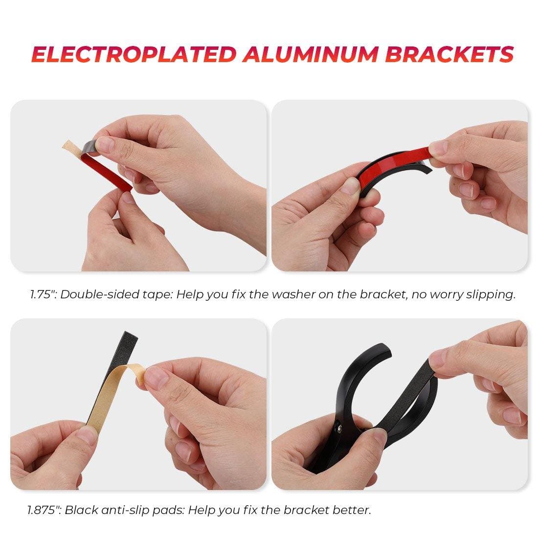 UTV Rearview Mirror (for 1.75-2 inch Roll Bar)