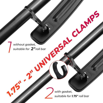UTV Rearview Mirror (for 1.75-2 inch Roll Bar)