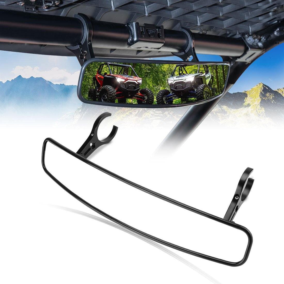 UTV Rearview Mirror (for 1.75-2 inch Roll Bar)