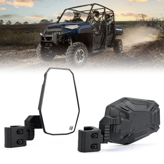 UTV Side Mirrors Fit Polaris Ranger/ Can-Am Defender/ Maverick Trail