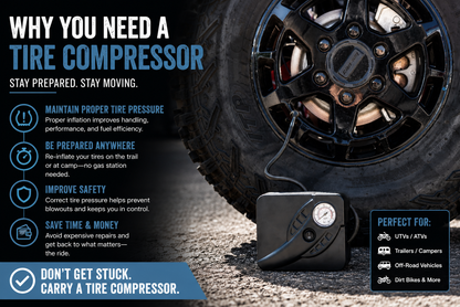 UTV Tire Compressor Kit - Tool