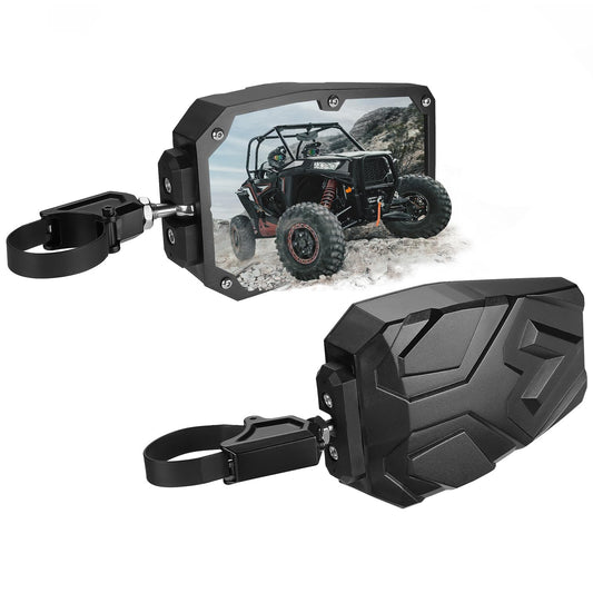 UTV Universal 1.5-1.875 In Side Mirrors for Polaris/Can-Am/Kawasaki