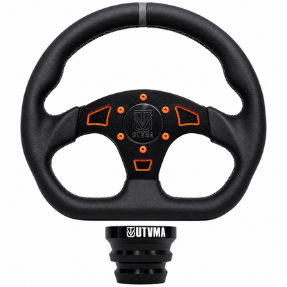 UTVMA DriftX Leather Steering Wheel With Hub - Steering Wheel