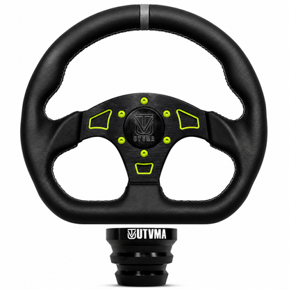 UTVMA DriftX Leather Steering Wheel With Hub - Steering Wheel