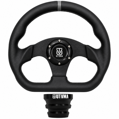 UTVMA DriftX Leather Steering Wheel With Hub - Steering Wheel