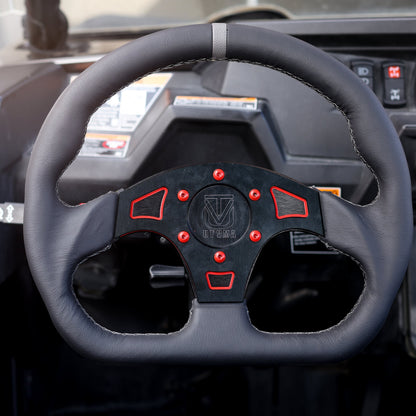 UTVMA DriftX Leather Steering Wheel With Hub - Steering Wheel