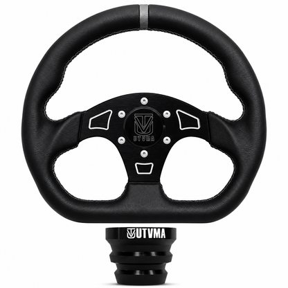 UTVMA DriftX Leather Steering Wheel With Hub - Steering Wheel