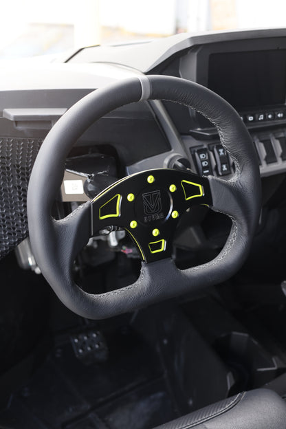 UTVMA DriftX Leather Steering Wheel With Hub - Steering Wheel