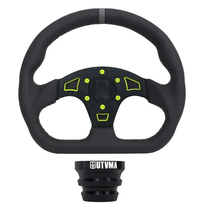 UTVMA DriftX Leather Steering Wheel With Hub