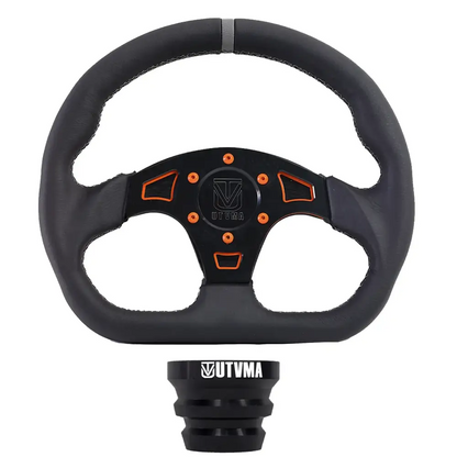 UTVMA DriftX Leather Steering Wheel With Hub