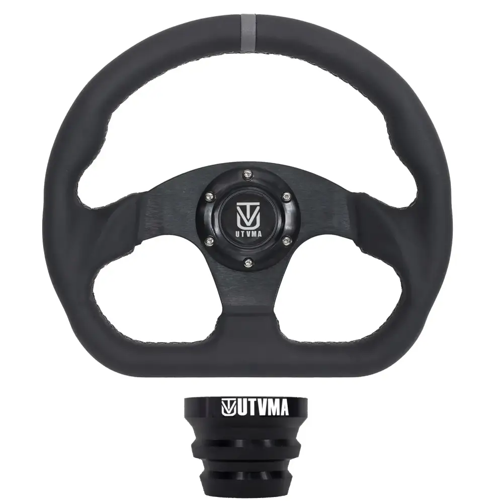 UTVMA DriftX Leather Steering Wheel With Hub