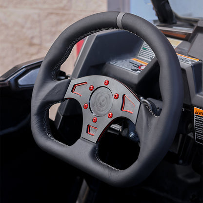 UTVMA DriftX Leather Steering Wheel With Hub - Steering Wheel
