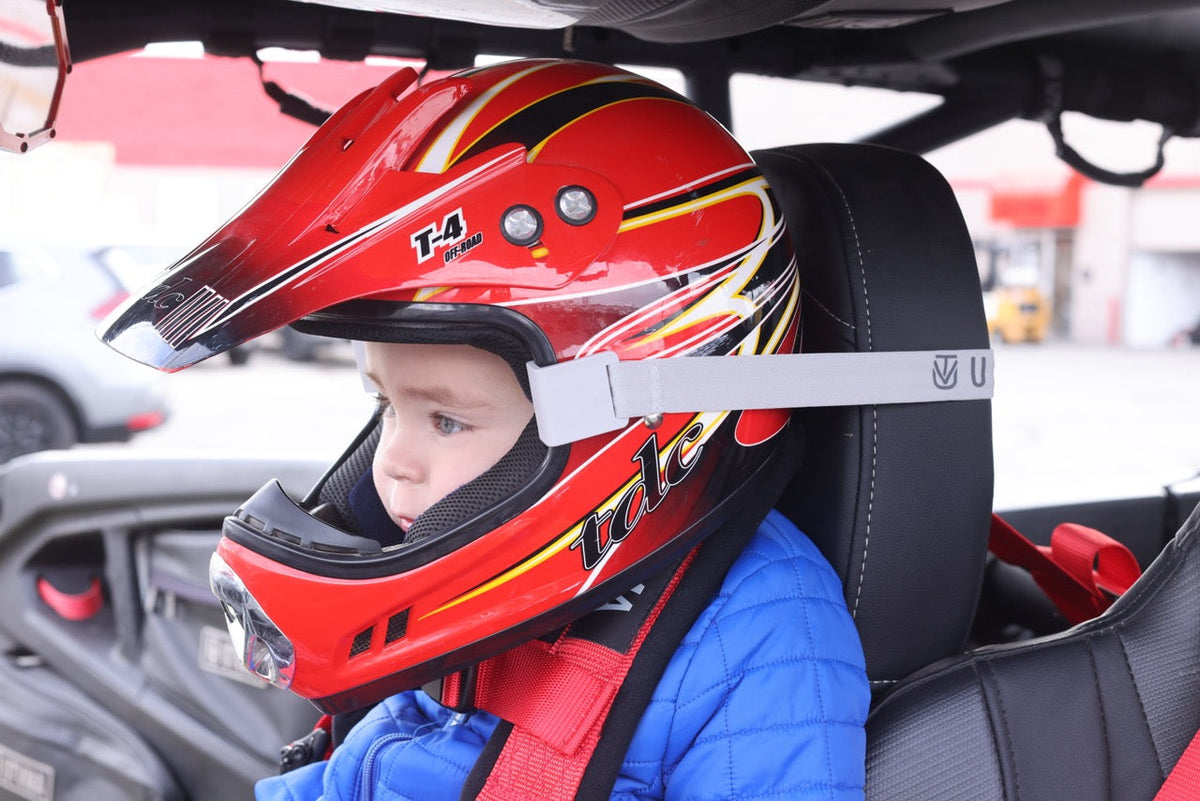 UTVMA Helmet Holders - Silver - Helmet Holders