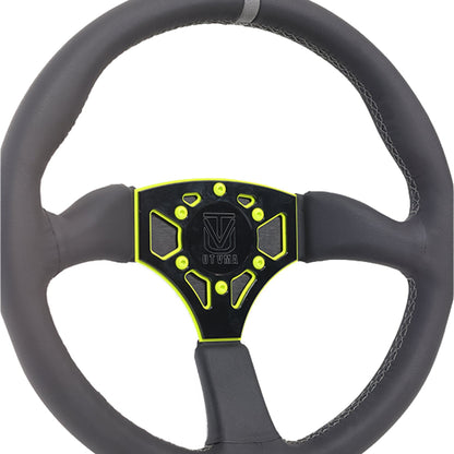 UTVMA Octane Leather Steering Wheel With Hub - Steering Wheel